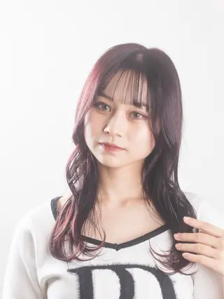 ロング カラー broaden by anon所属・瀧上 寧音のヘアスタイル