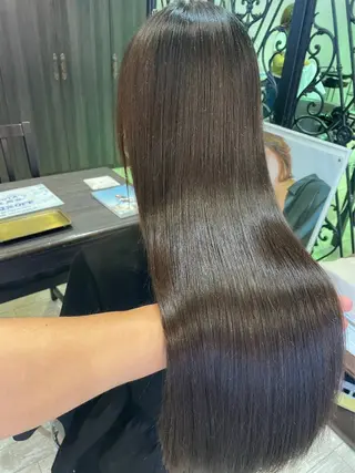 ロング カラー 極上髪質改善 宮内開星のヘアスタイル