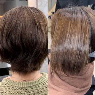 ショート サロウィン銀座RAYⅡ所属・❣️髪質改善/ 美髪矯正/沼座悠人のヘアスタイル