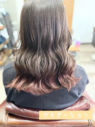 ロング カラー HAIR MAKE Avalon 橋本店所属・💎白髪染めも対応 🙆👌山本明菜のヘアスタイル