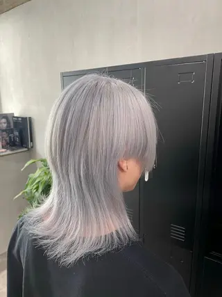 ミディアム カラー ALLEN hair 梅田店のヘアスタイル