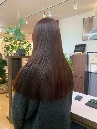 ロング カラー cupra所属・カワクボ ソラのヘアスタイル