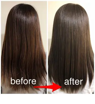 ミディアム カラー パーマ 堀井 凌平のヘアスタイル