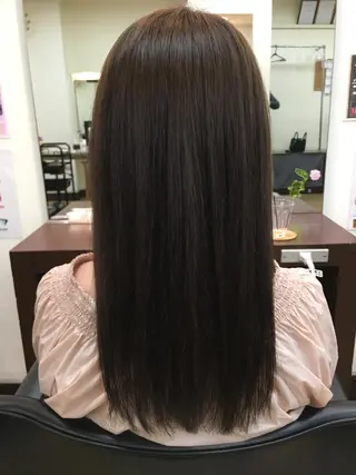 セミロング 萌花　moeka /韓国/レイヤーのヘアスタイル