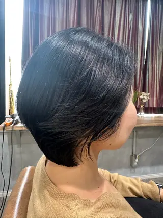 ショート 大久保 優香のヘアスタイル