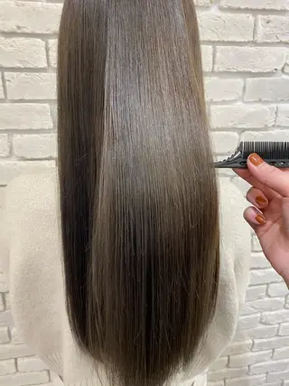 ロング 髪質改善&ヘアケア 永山若奈のヘアスタイル