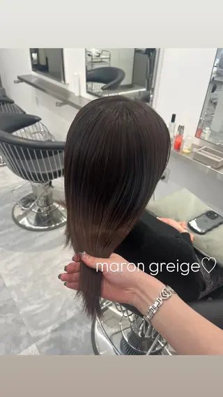 セミロング カラー ParveMix /石田 佳澄🩶のヘアスタイル