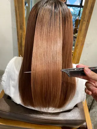 ロング カラー 透明感カラー🌿 ｛door｝髙橋輝のヘアスタイル