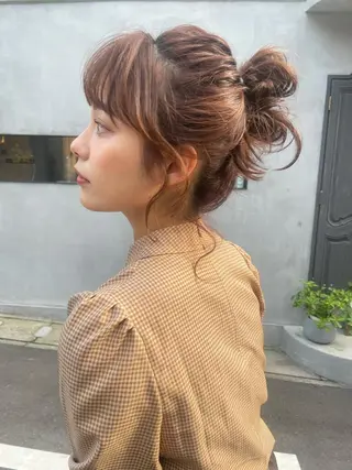 ミディアム 畑中 康志のヘアスタイル