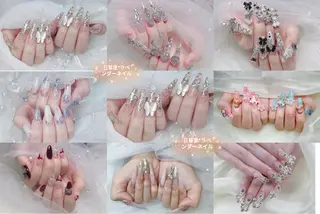 ネイル ラベンダー💖日暮里 ルル💖ネイルのネイルデザイン