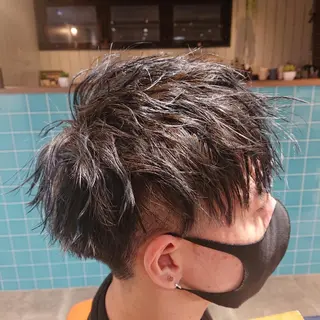 メンズ alushe 岡 陽子のヘアスタイル