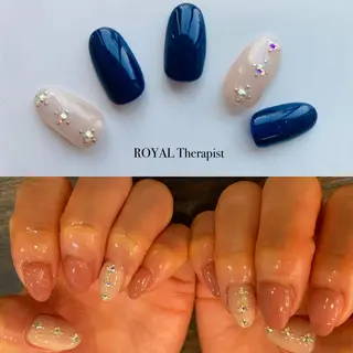 ネイル 【尾下】 ロイヤル•セラピストのネイルデザイン
