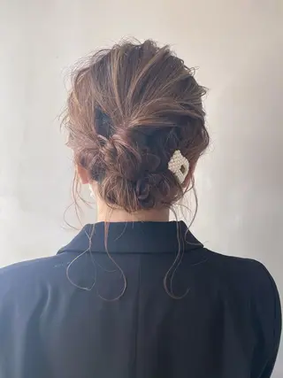 ショート ヘアアレンジ GOTODAY  神戸三宮店所属・Hatanaka Airiのヘアスタイル