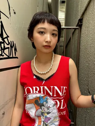 ショート カラー ⭐︎ハイトーン /レイヤー✩momoのヘアスタイル