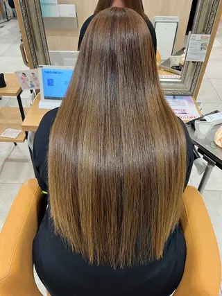 ロング ラブーケ中川中島店 クラタチカコのヘアスタイル