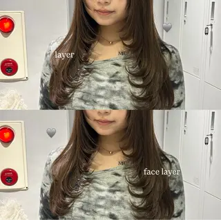 ロング 寺川留以 /カットモデル募集中のヘアスタイル