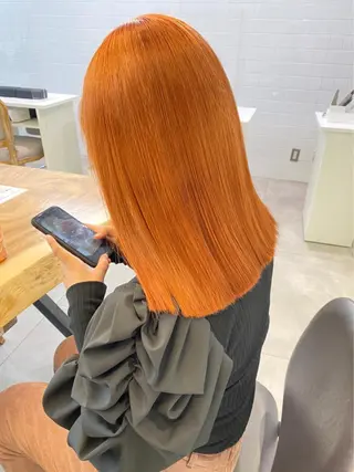 ロング カラー hair&nail ☯️アイリ☯️のネイルデザイン