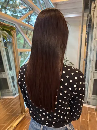 ロング 村上 輝のヘアスタイル