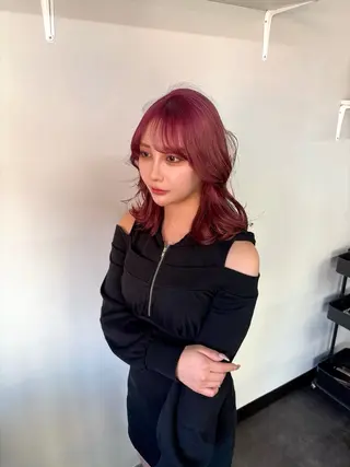 ミディアム 韓国ヘア/レイヤー 🇰🇷/艶髪/長橋のヘアスタイル