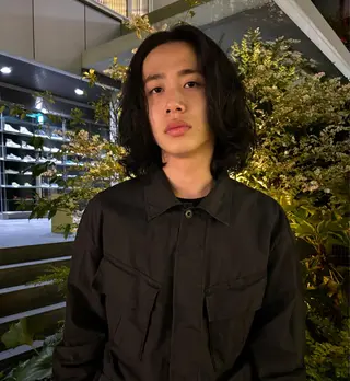 カラー パーマ メンズ 暗髪🐈‍⬛艶髪☔︎ 愛弥のヘアスタイル