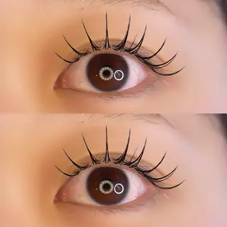 マツエク・マツパ Cherie mu RIKOのマツエク・マツパデザイン