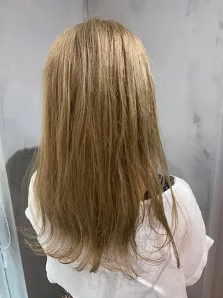 ロング カラー レイヤー/髪質改善/ ブリーチ/コタケのヘアスタイル