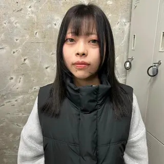 セミロング カラー hair salon HaLaNa所属・新高円寺 Miranoのヘアスタイル