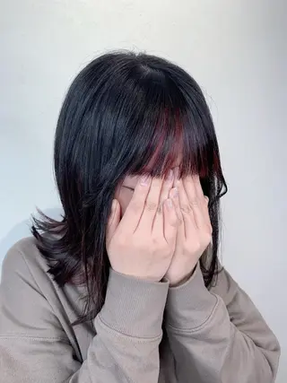 ミディアム カラー _WHITE 天神店 YUMEKA🐻のヘアスタイル