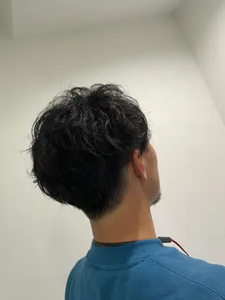 パーマ メンズ &chaLme   心斎橋所属・emi/髪質改善/ 韓国風/艶カラーのヘアスタイル