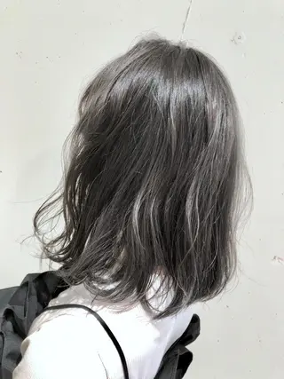 ミディアム カラー パーマ ヘアアレンジ 【ツヤ髪美容師】 ツダケイスケのヘアスタイル