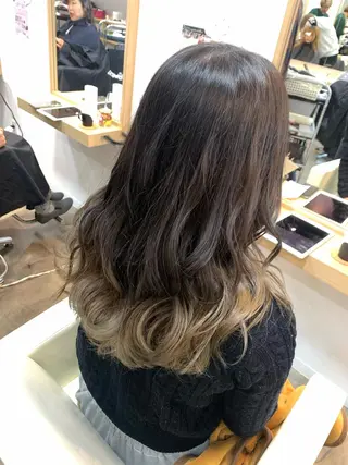 ロング N°rico川喜田 里衣のヘアスタイル