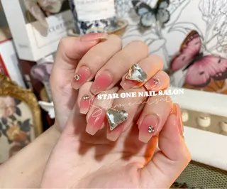 ネイル 星 あみのネイルデザイン