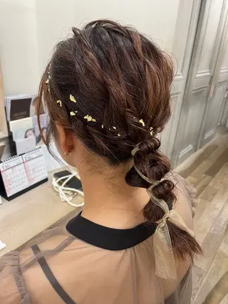 ヘアアレンジ 玉邑 美菜のヘアスタイル