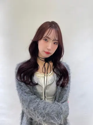 ロング カラー Parve Mix /頓宮 稚愛🤍のヘアスタイル