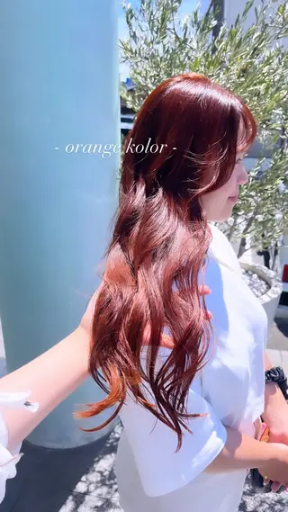 ロング カラー ミシェル /韓国ヘア🕊️のヘアスタイル