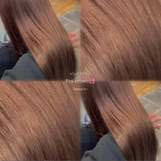 ロング カラー Anfin所属・サクマ マナミ🎀のヘアスタイル