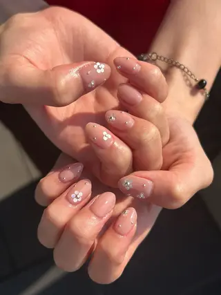 ネイル Mana  🫧 パラジェル⌇自由が丘のネイルデザイン