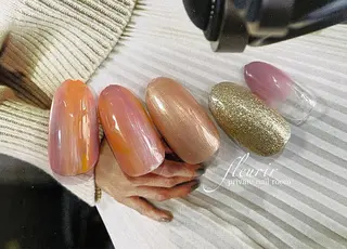 ネイル フルリール 【プライベートサロンのネイルデザイン