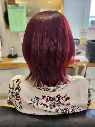 ミディアム 筒井 昭秀のヘアスタイル