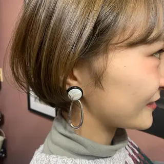 ショート chouette/ 根本優希のヘアスタイル