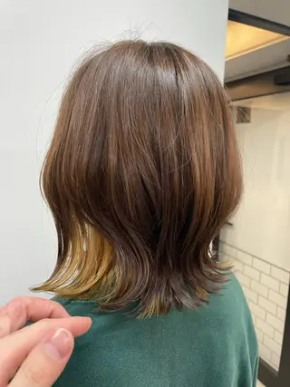 ショート カラー NOA solte.ノアソルテ所属・久永 悠加のヘアスタイル