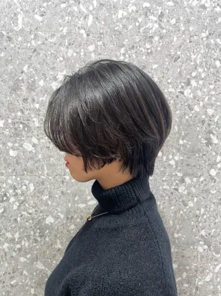 ショート cinq所属・ハイライトカラー ❤︎hirokoのヘアスタイル