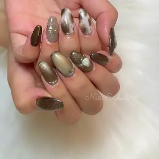 セミロング Nail Eyelash R所属・Nail Rのネイルデザイン