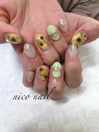 ネイル 香芝市ネイルサロン nico nailのネイルデザイン