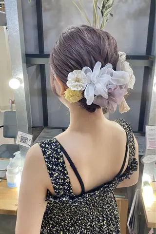 ロング 菊地 紗矢のヘアスタイル