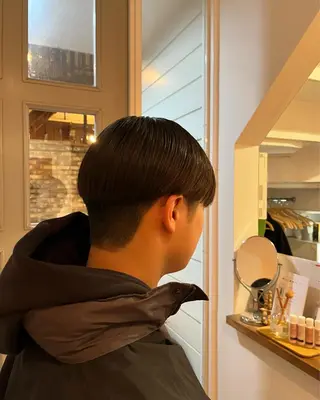 メンズ 🐻艶髪ヘア/韓国風 /隈河🐻のヘアスタイル