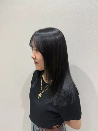 ロング カラー 韓国レイヤー｜ 透明感カラー｜ココナのヘアスタイル