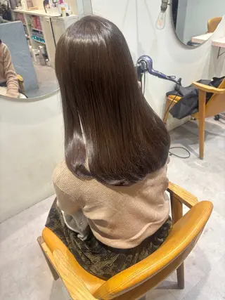 ミディアム カラー roka ʜᴀʀᴜᴋᴀのヘアスタイル