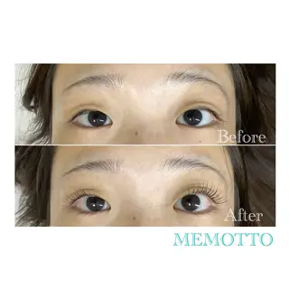 マツエク・マツパ MEMOTTO CHIHIROのマツエク・マツパデザイン