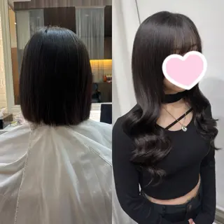 ロング Fi-Ne 池袋【フィーネ】所属・ʀɪᴋᴜ / 🫧 エクステモデル募集中のヘアスタイル